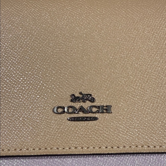 Coach Tan and Lavender Crossbody Bag - Picture 2 of 6